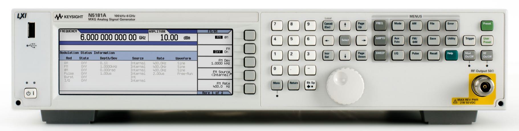 Agilent / Keysight N5181A is a featured product}