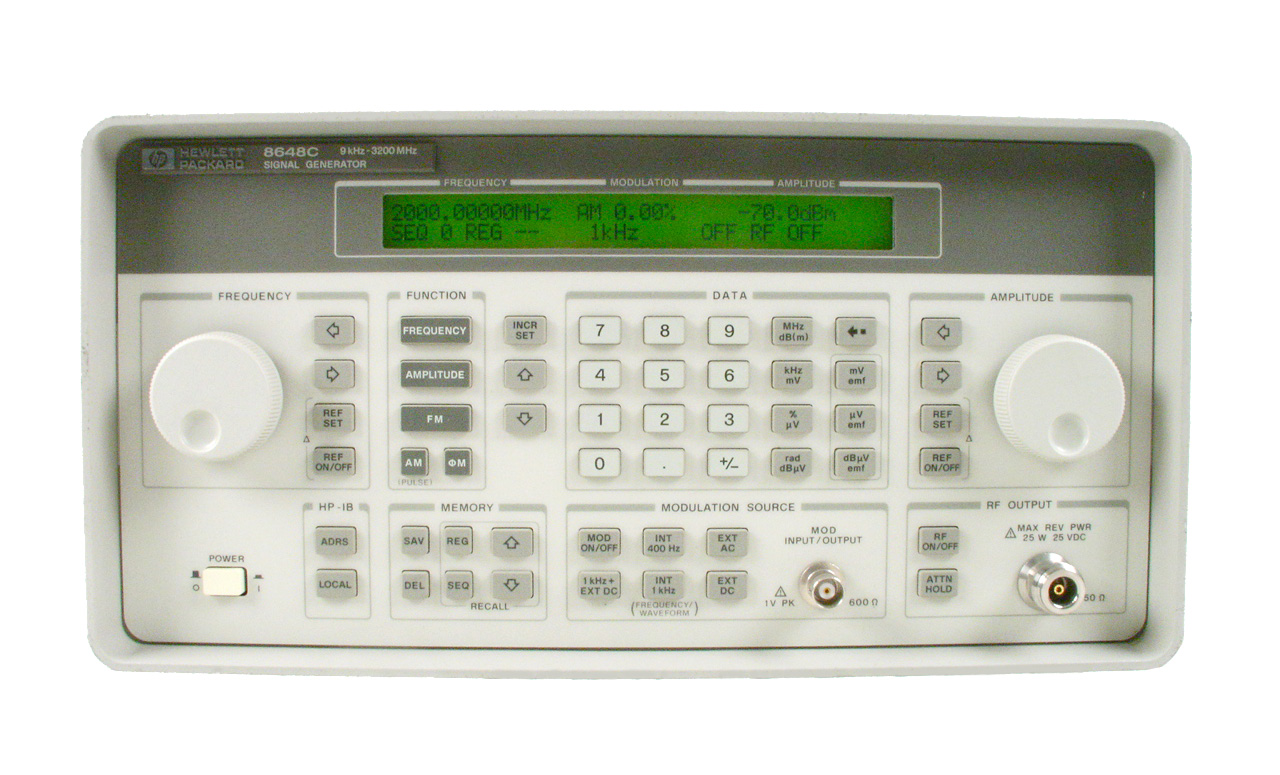 Similar product is HP / Agilent 8648C