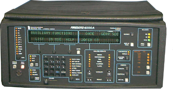 TTC 4000 Fireberd Communications Analyzer 40200 HPIB 4002 Rackmount 