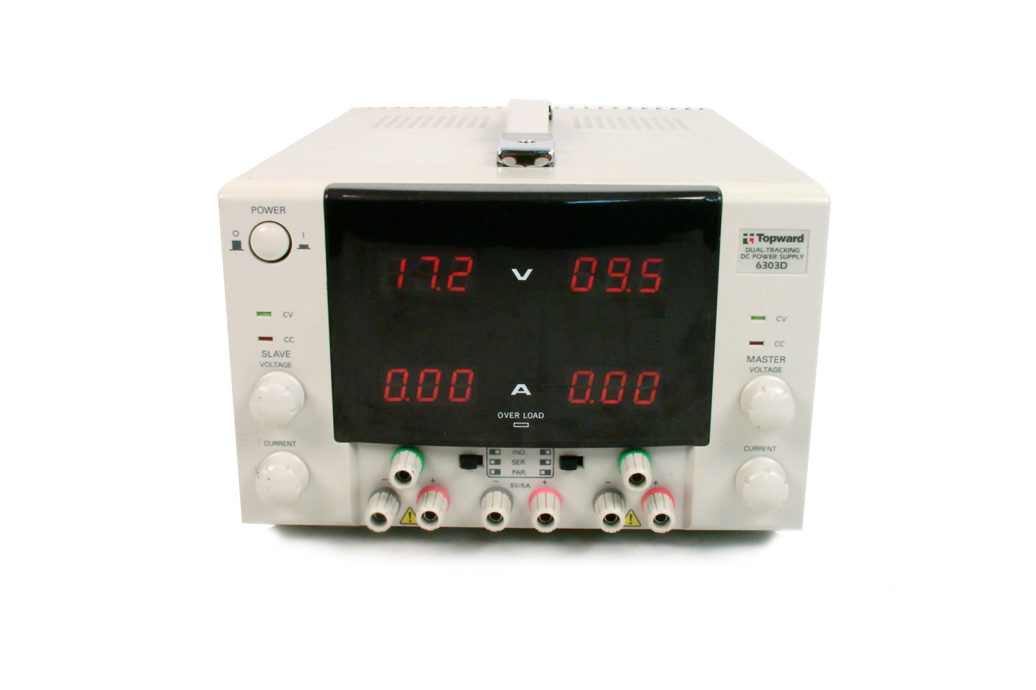 Details about   Topward 6302D DC Power Supply Dual-Tracking 0-30V/0-2A 5V/5A 
