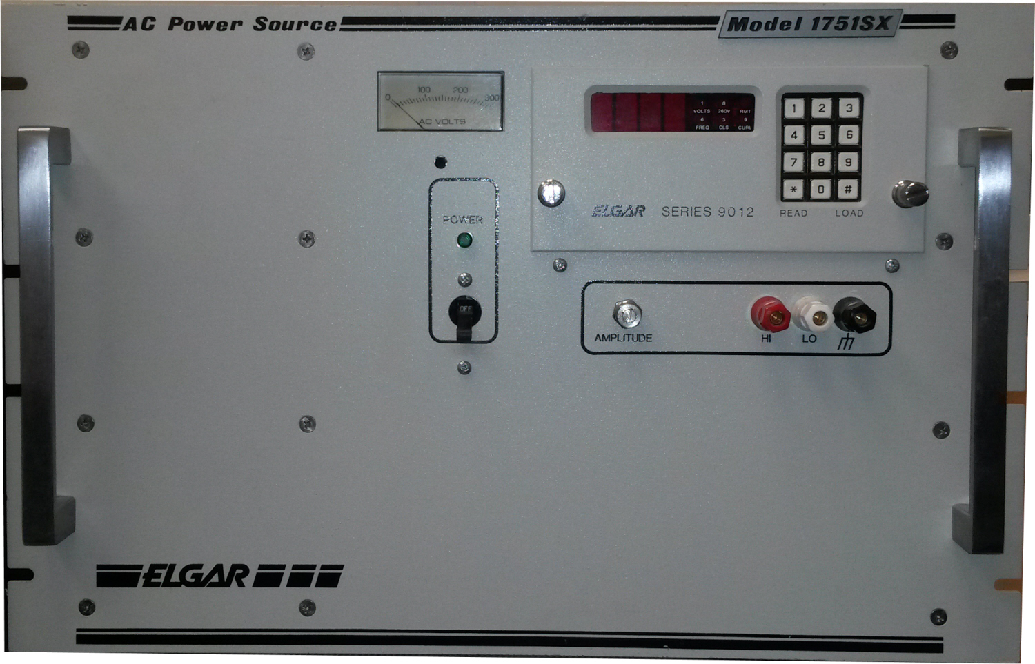 Elgar AC Power Supply/Source Series 400SR Model 751A 