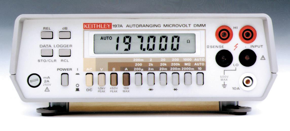 Keithley 197A just arrived