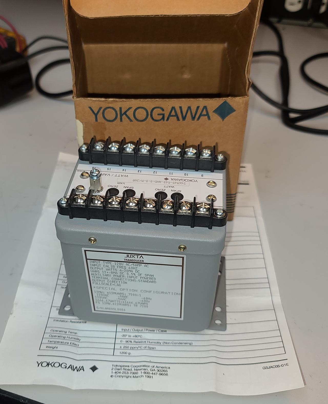 Yokogawa Juxta 2469 for sale