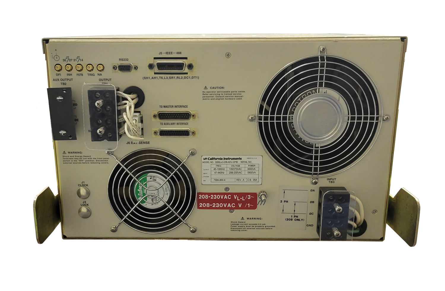 California Instrument 3000Ls-3 for sale $4395.00 | | AccuSource Electronics