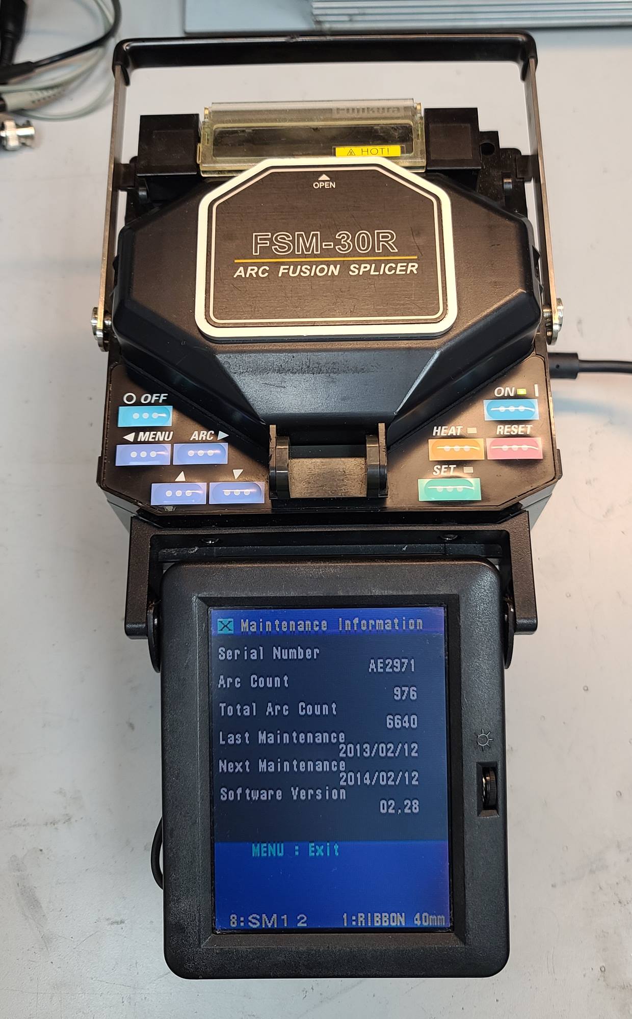 Fujikura FSM-30R-12 just arrived