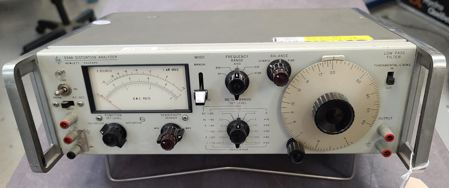 Agilent / HP 334A just arrived