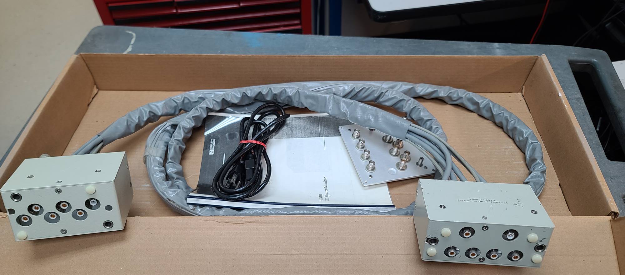 HP / Agilent 4141B accessories just arrived