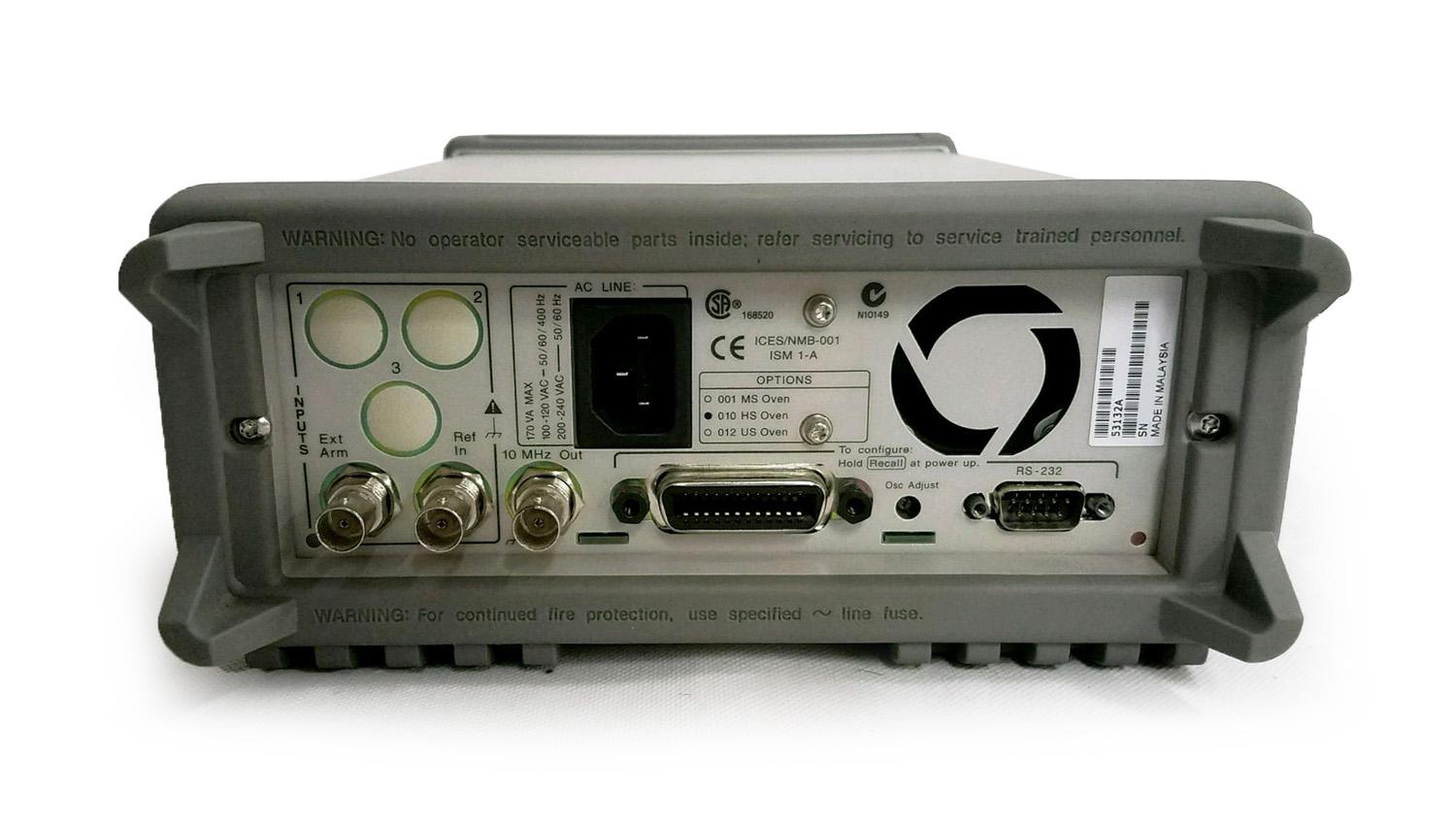 Details about   Keysight Agilent HP 53132-60003 Opt 030 for 53131A 53132A 53181A OEM >> SALE << 