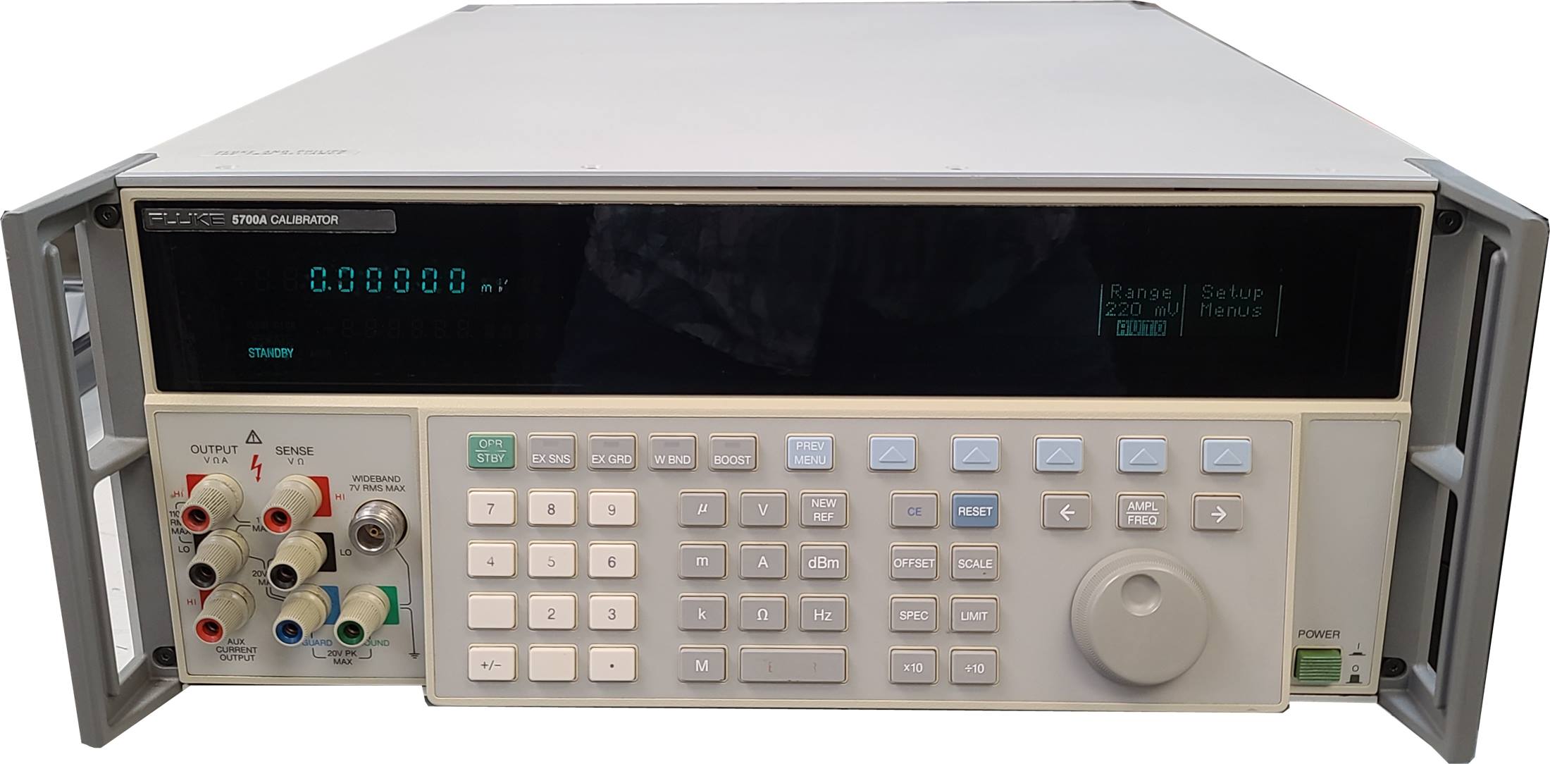 Fluke 5700A just arrived