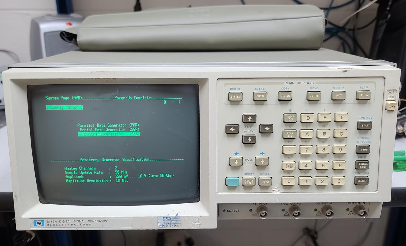 Agilent / HP 8175A just arrived