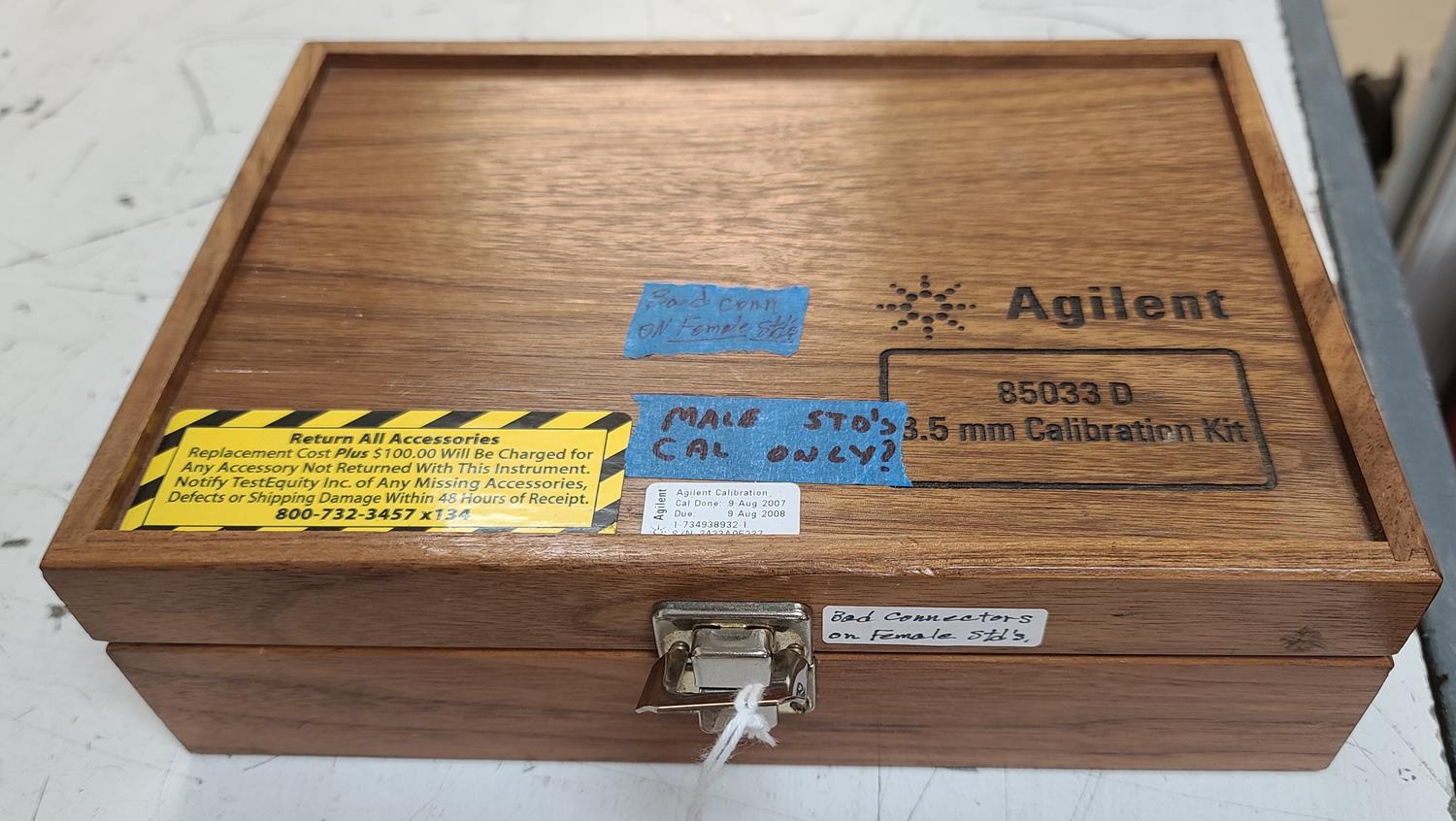 X10406】Agilent 85033D Calibration Kit 3.5mm 校正キット Agilent ⁄ HP 85033D for sale $349.00 | In Stock | AccuSource