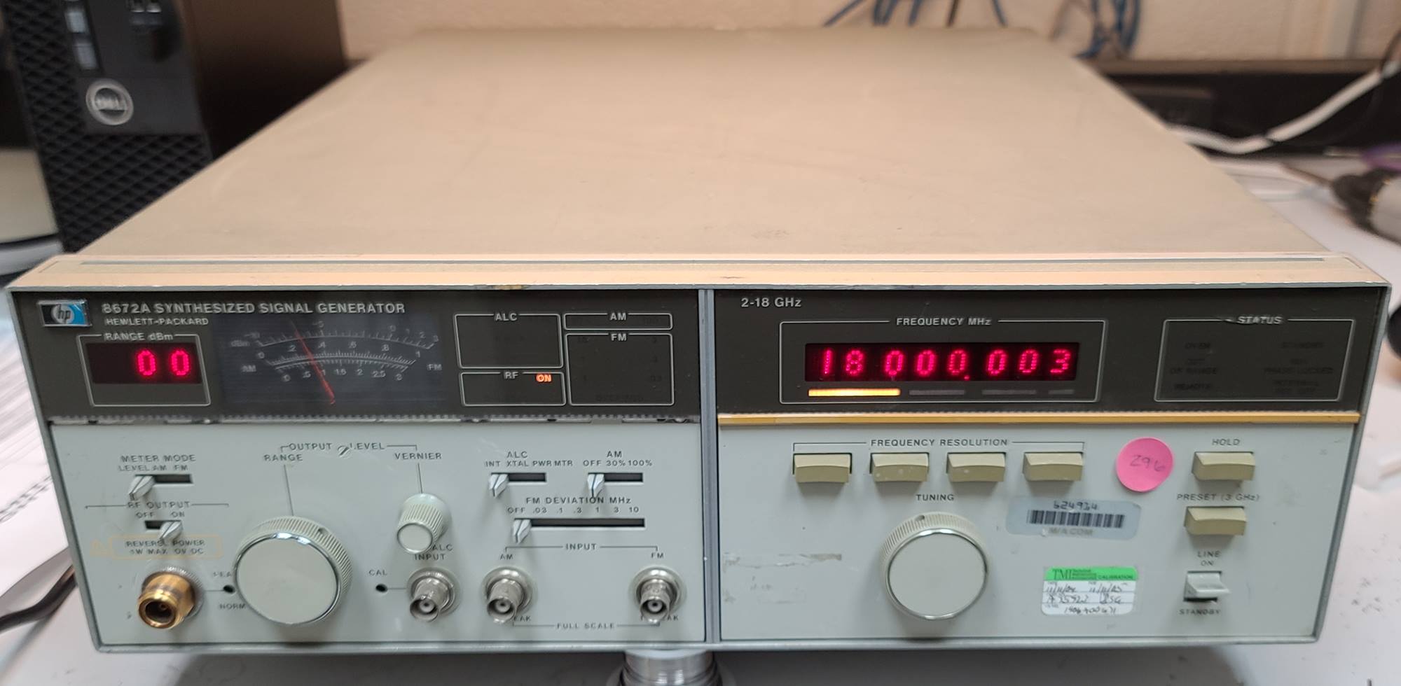 HP / Agilent 8672A just arrived