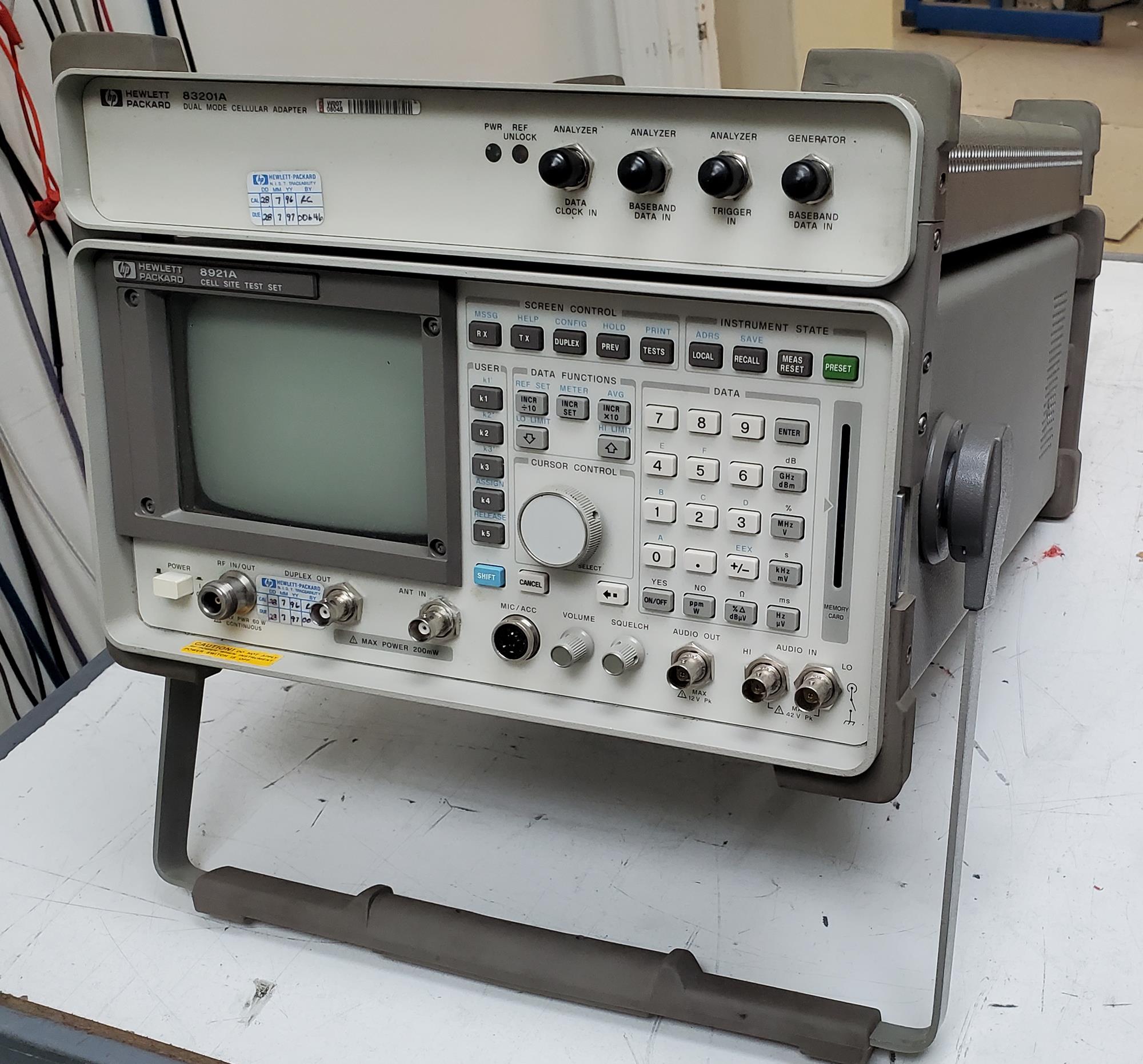 Agilent / HP 8921A just arrived