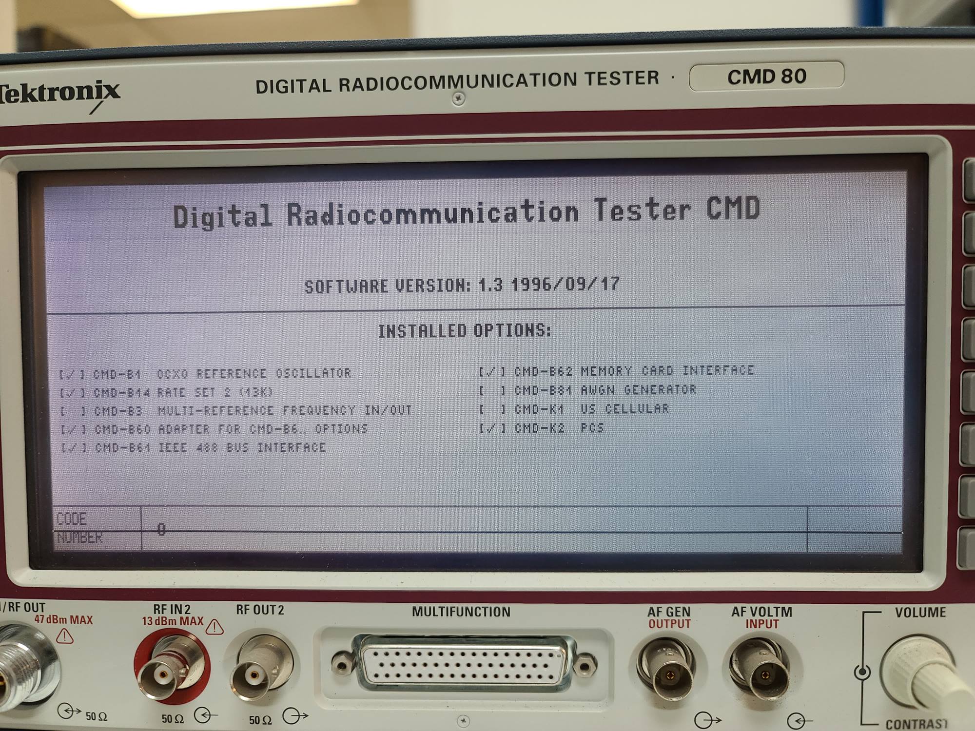 Rohde & Schwarz CMD80 for sale