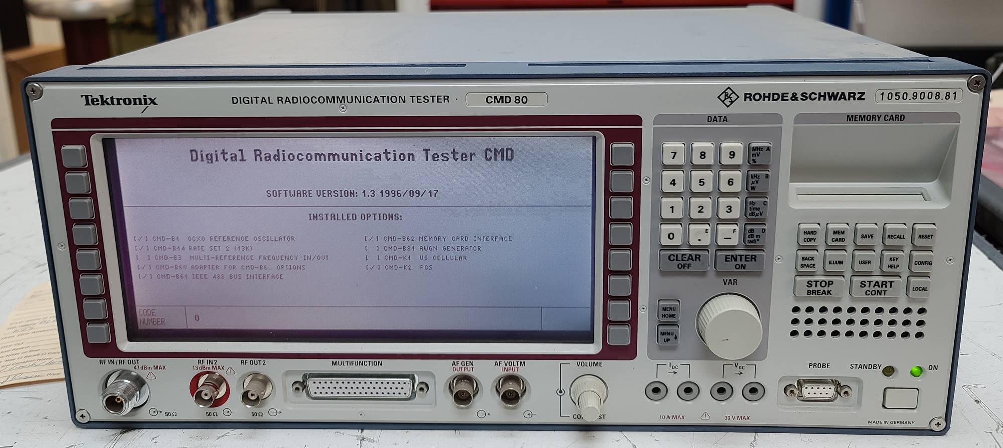 Rohde & Schwarz CMD80 for sale