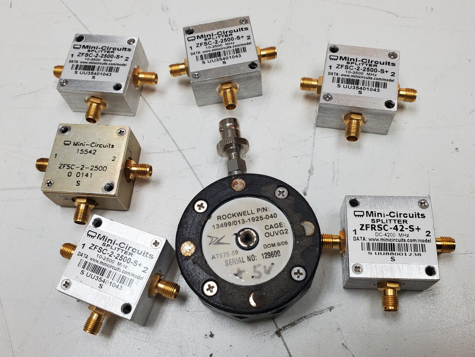 Mini Circuits ZVSC splitters batch for sale